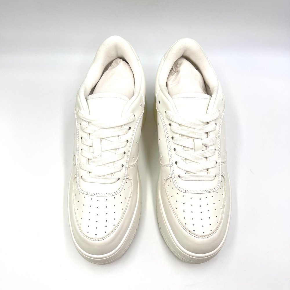 Steve Madden Womens Size 10 10M Rocket White Chunky Platform Sneaker Shoes - Picture 3 of 13